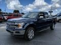 2019 Blue Jeans Ford F150 XLT SuperCab 4x4  photo #1