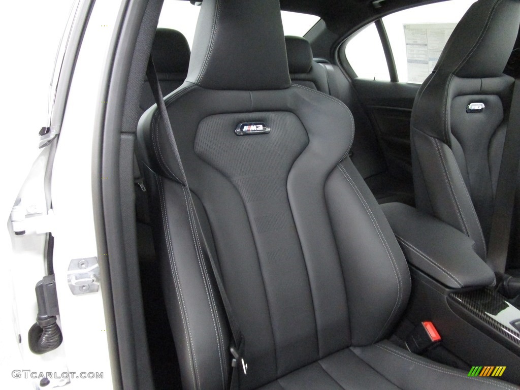 2018 M3 Sedan - Mineral White Metallic / Black photo #16