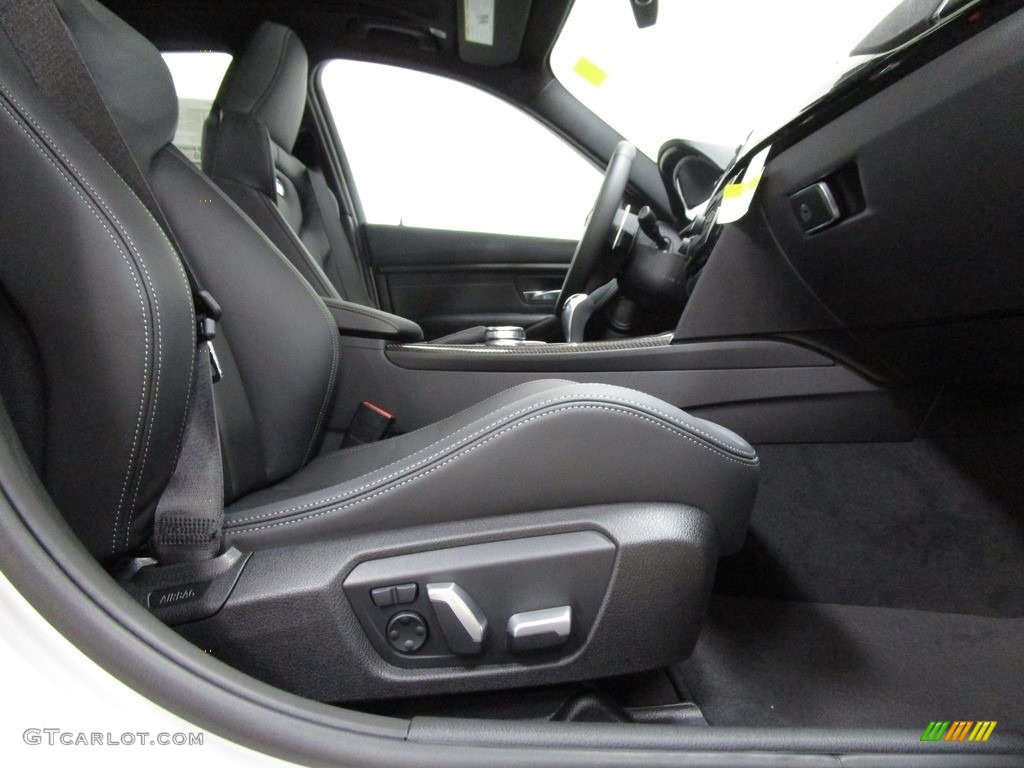 2018 M3 Sedan - Mineral White Metallic / Black photo #17