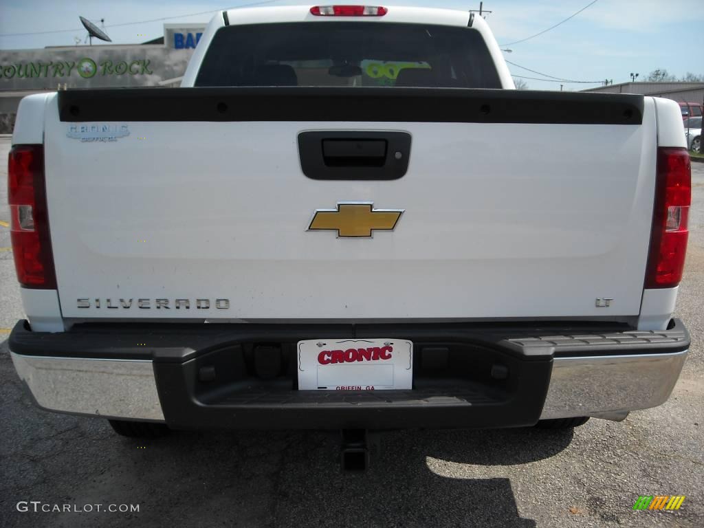 2009 Silverado 1500 LT Crew Cab - Summit White / Ebony photo #7