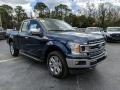 2019 Blue Jeans Ford F150 XLT SuperCab 4x4  photo #7