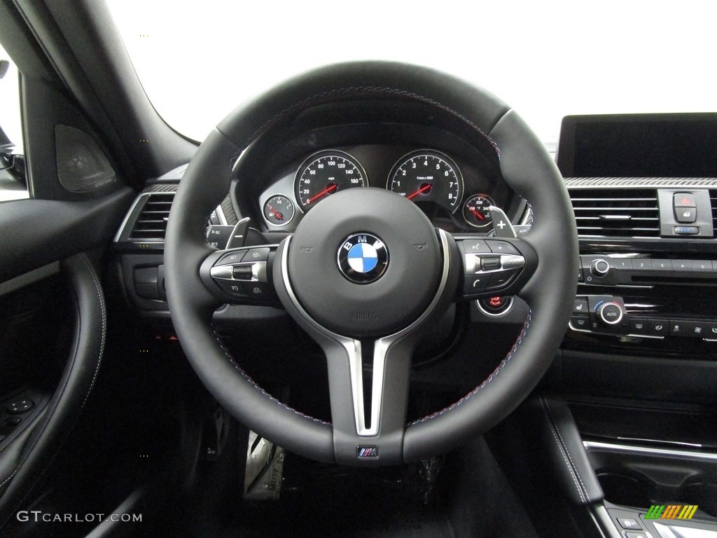 2018 M3 Sedan - Mineral White Metallic / Black photo #24