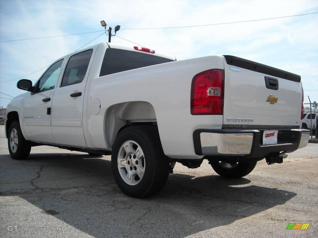 2009 Silverado 1500 LT Crew Cab - Summit White / Ebony photo #8