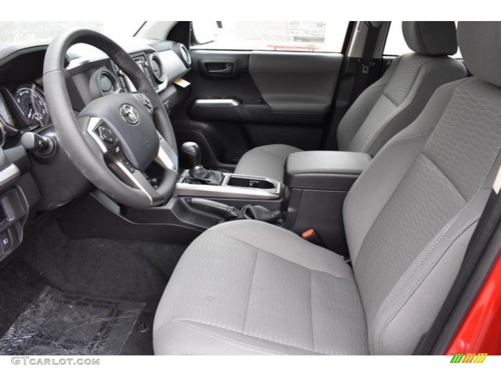 2019 Tacoma SR5 Double Cab 4x4 - Barcelona Red Metallic / Cement Gray photo #6