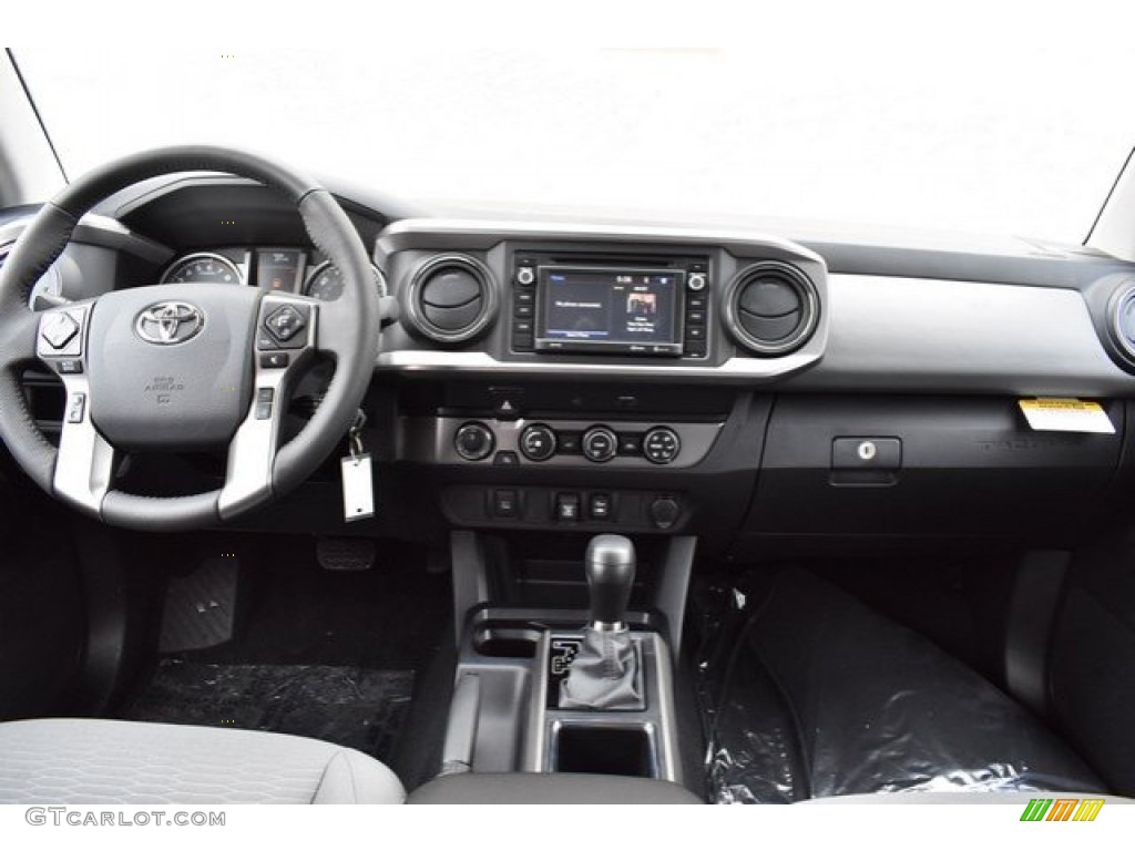 2019 Tacoma SR5 Double Cab 4x4 - Barcelona Red Metallic / Cement Gray photo #8