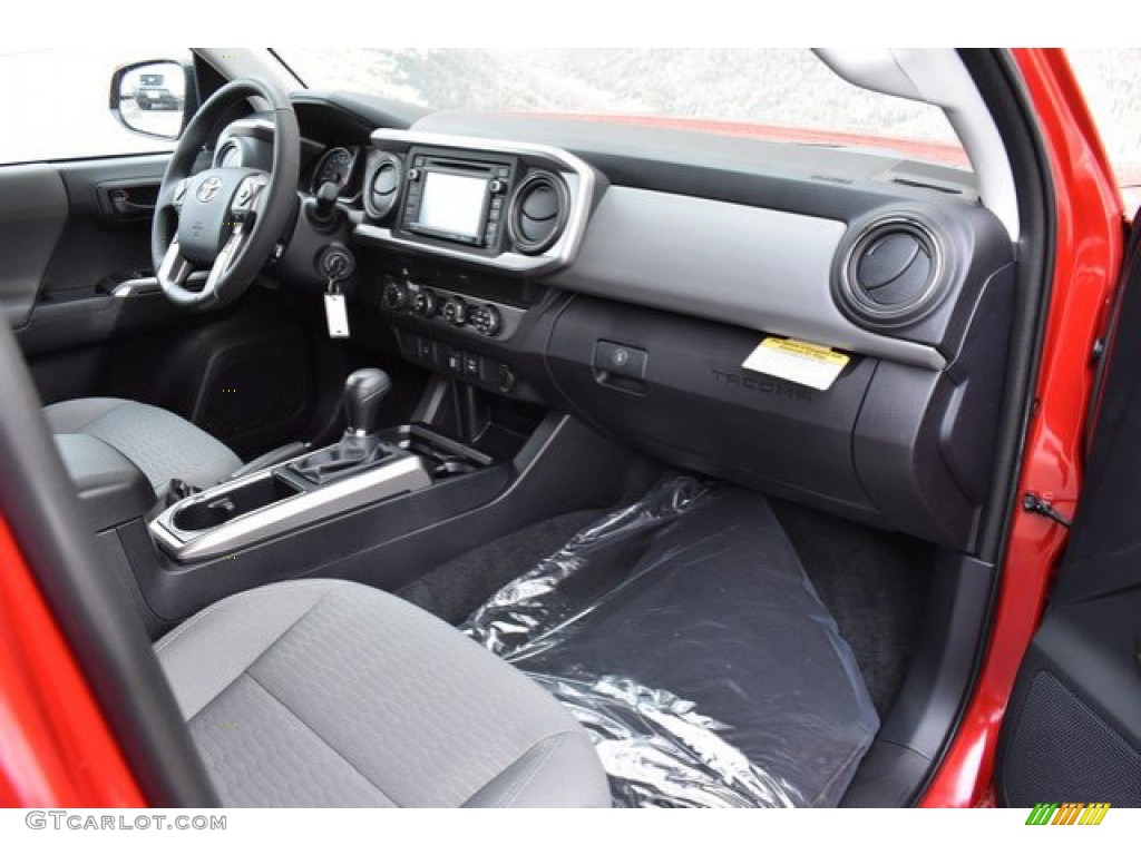 2019 Tacoma SR5 Double Cab 4x4 - Barcelona Red Metallic / Cement Gray photo #11