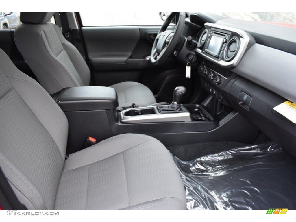 2019 Tacoma SR5 Double Cab 4x4 - Barcelona Red Metallic / Cement Gray photo #12