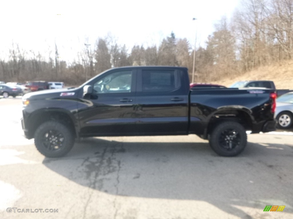 2019 Silverado 1500 Custom Z71 Trail Boss Crew Cab 4WD - Black / Jet Black photo #2