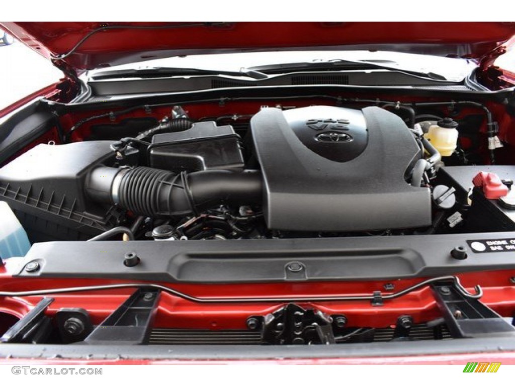 2019 Tacoma SR5 Double Cab 4x4 - Barcelona Red Metallic / Cement Gray photo #31