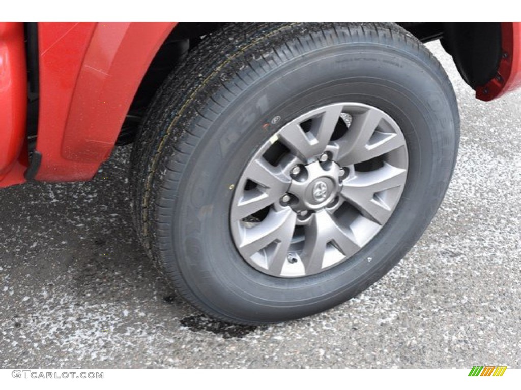 2019 Tacoma SR5 Double Cab 4x4 - Barcelona Red Metallic / Cement Gray photo #33