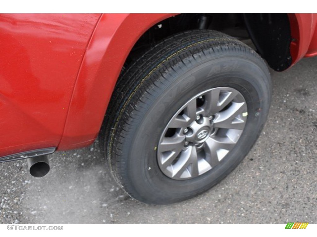 2019 Tacoma SR5 Double Cab 4x4 - Barcelona Red Metallic / Cement Gray photo #34