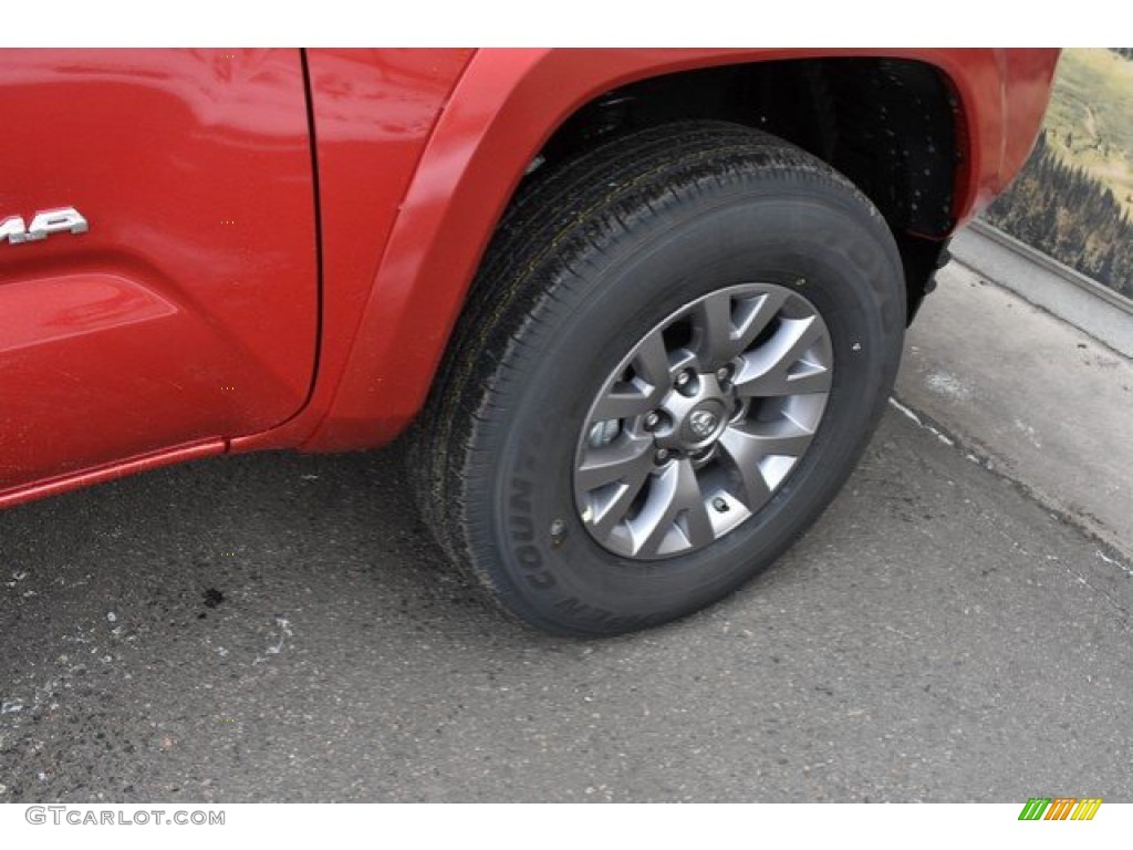 2019 Tacoma SR5 Double Cab 4x4 - Barcelona Red Metallic / Cement Gray photo #35