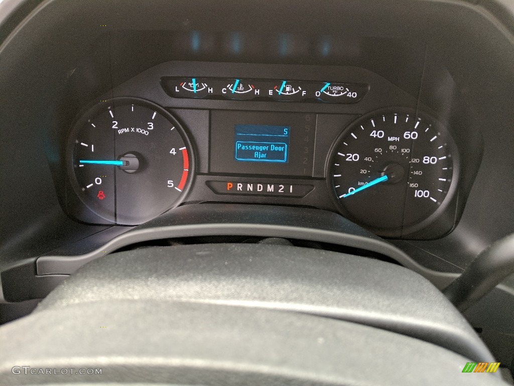 2019 F350 Super Duty XL Crew Cab 4x4 - Oxford White / Earth Gray photo #14