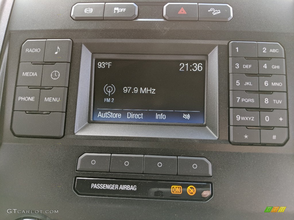 2019 F350 Super Duty XL Crew Cab 4x4 - Oxford White / Earth Gray photo #15