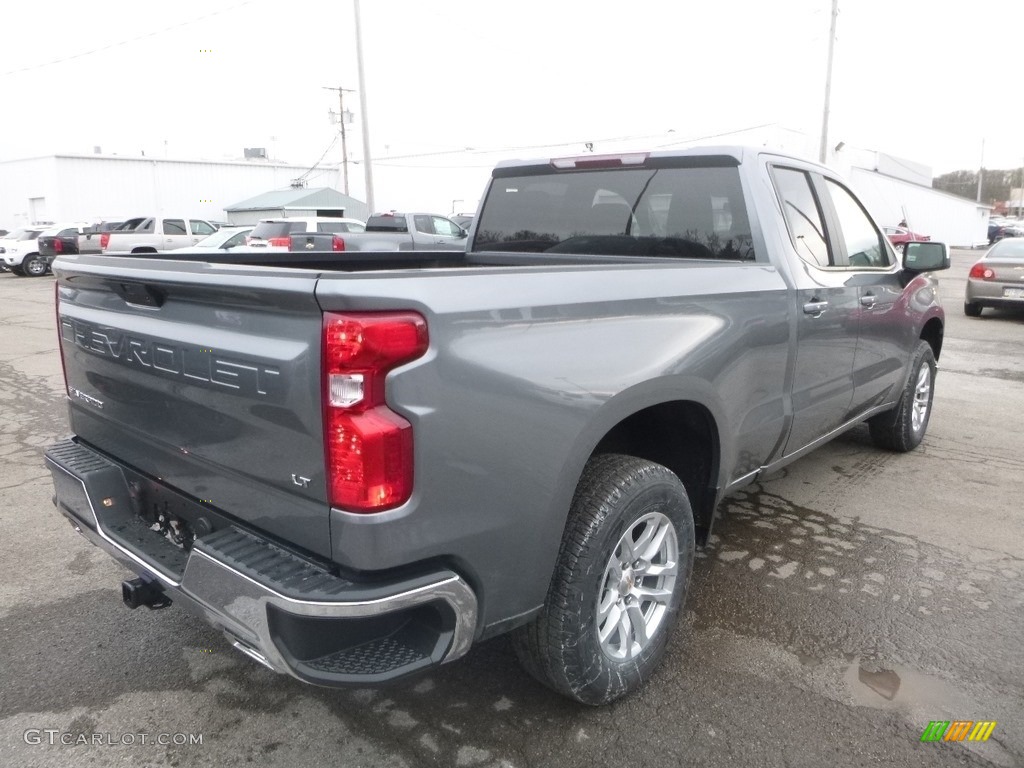 2019 Silverado 1500 LT Double Cab 4WD - Satin Steel Metallic / Jet Black photo #5