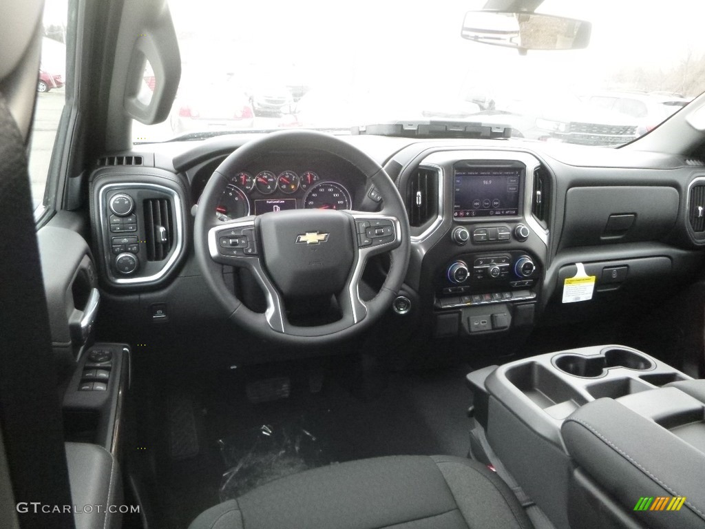 2019 Silverado 1500 LT Double Cab 4WD - Satin Steel Metallic / Jet Black photo #14