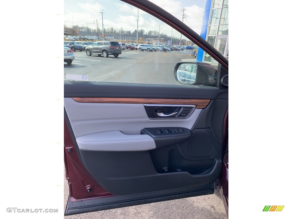 2019 CR-V Touring AWD - Basque Red Pearl II / Gray photo #8