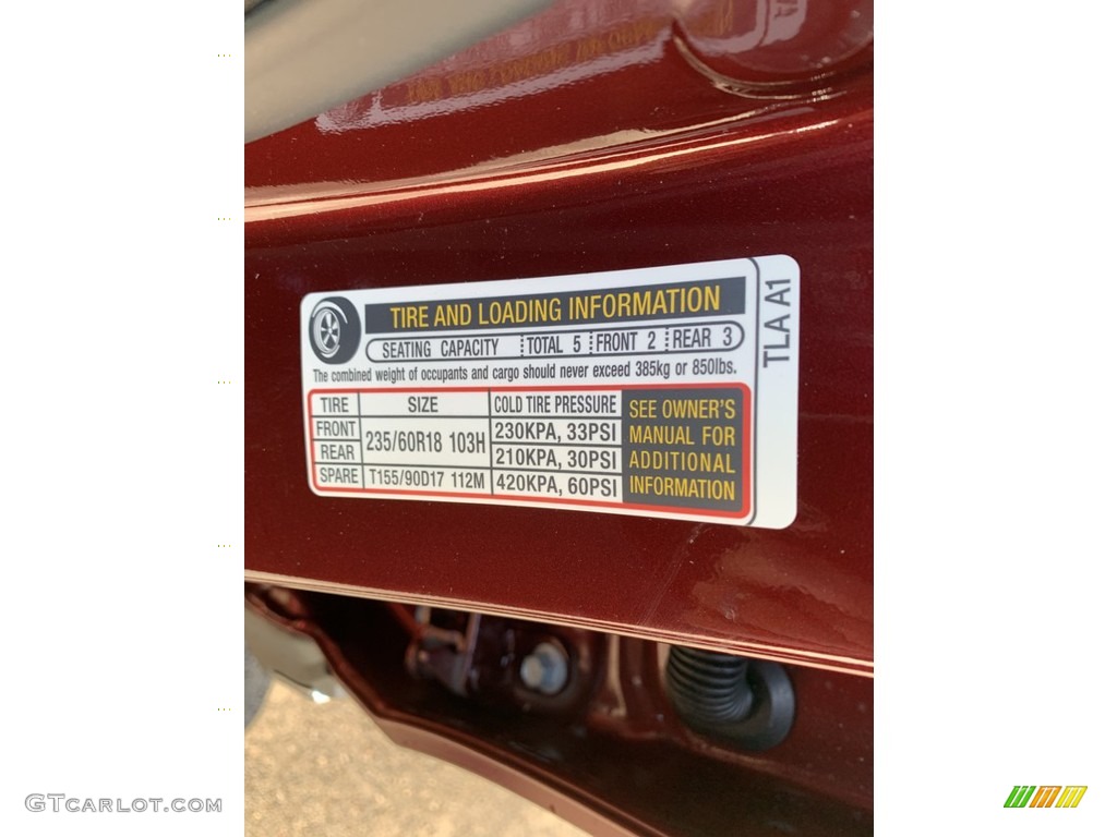 2019 CR-V Touring AWD - Basque Red Pearl II / Gray photo #13