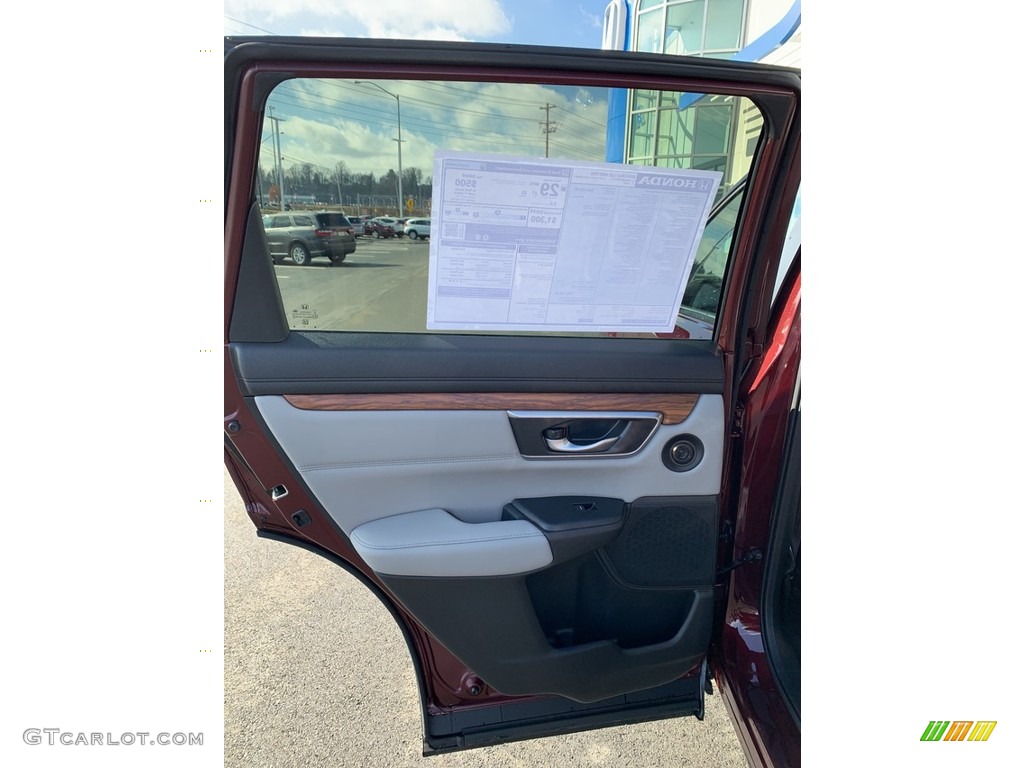 2019 CR-V Touring AWD - Basque Red Pearl II / Gray photo #16