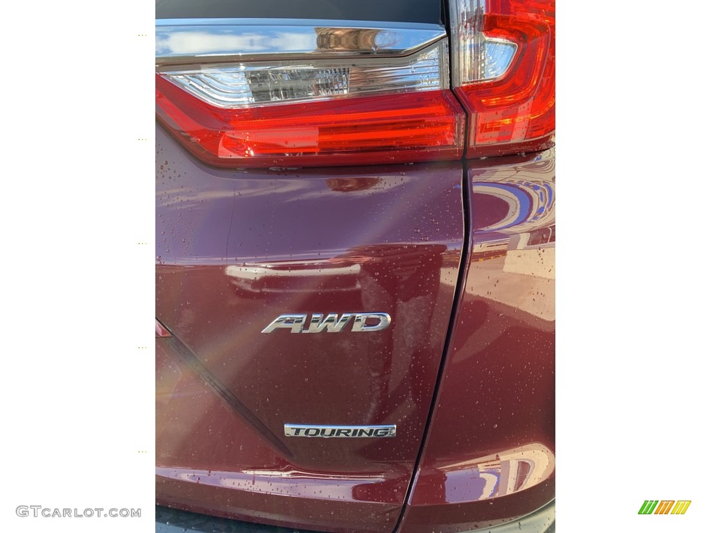 2019 CR-V Touring AWD - Basque Red Pearl II / Gray photo #21
