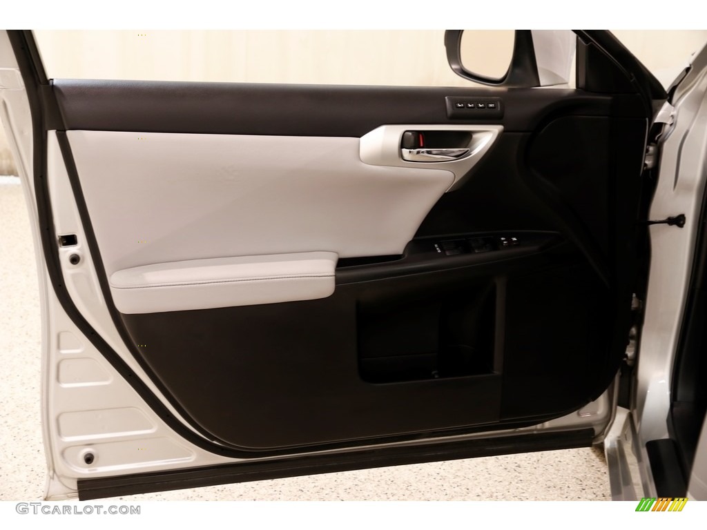 2012 CT 200h Hybrid Premium - Tungsten Silver Pearl / Water Gray photo #4