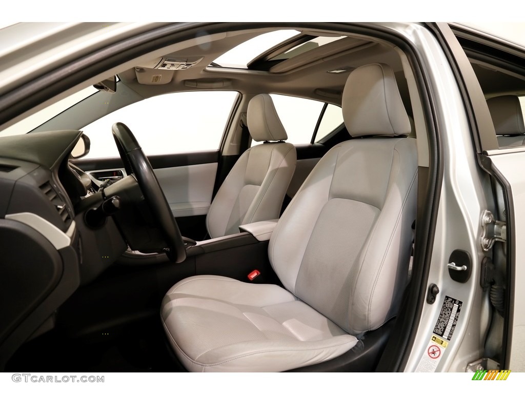 2012 CT 200h Hybrid Premium - Tungsten Silver Pearl / Water Gray photo #5