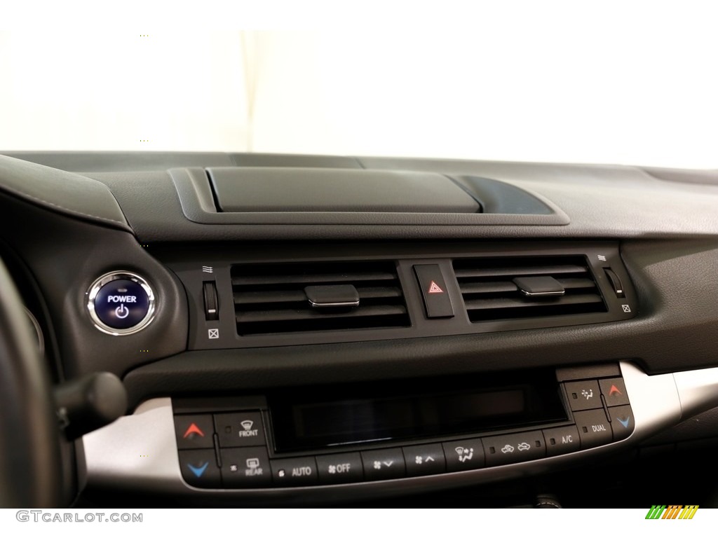 2012 CT 200h Hybrid Premium - Tungsten Silver Pearl / Water Gray photo #8