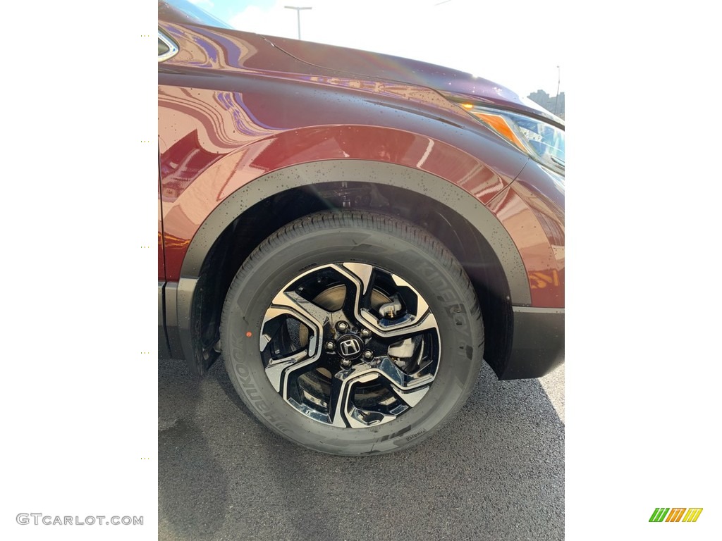 2019 CR-V Touring AWD - Basque Red Pearl II / Gray photo #30