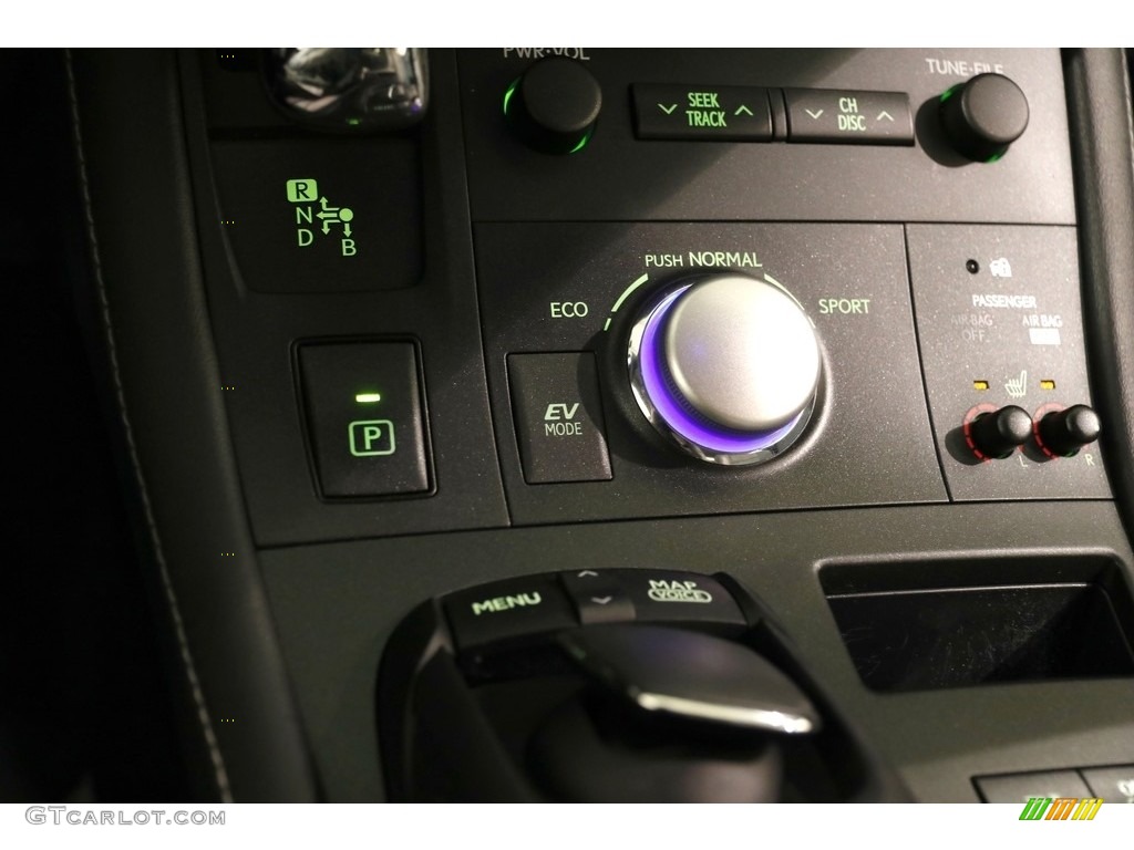 2012 CT 200h Hybrid Premium - Tungsten Silver Pearl / Water Gray photo #15