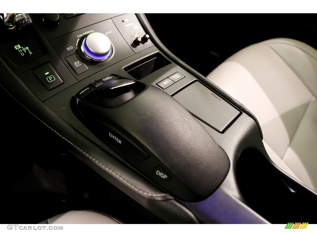 2012 CT 200h Hybrid Premium - Tungsten Silver Pearl / Water Gray photo #16