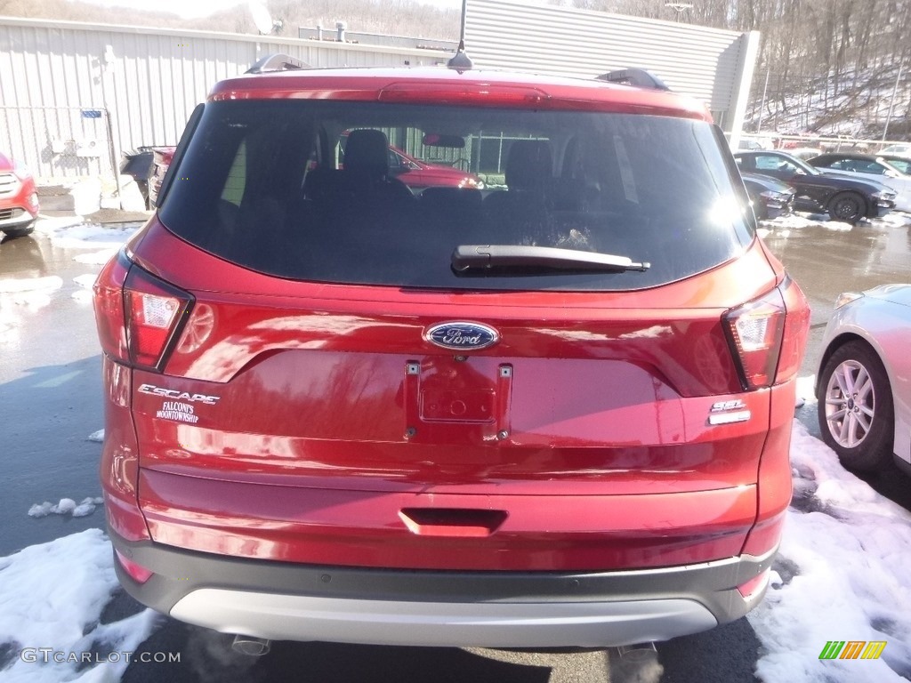 2019 Escape SEL 4WD - Ruby Red / Chromite Gray/Charcoal Black photo #4