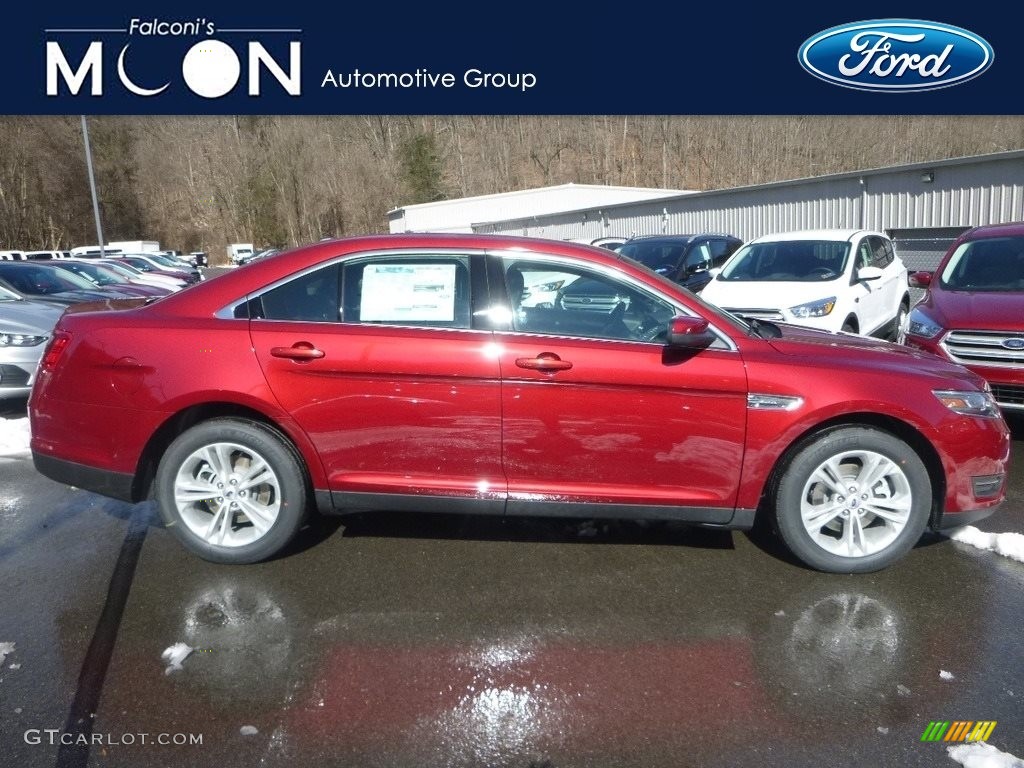 2019 Taurus SEL - Ruby Red / Charcoal Black photo #1