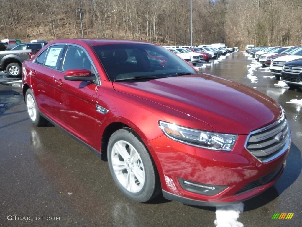 2019 Taurus SEL - Ruby Red / Charcoal Black photo #3