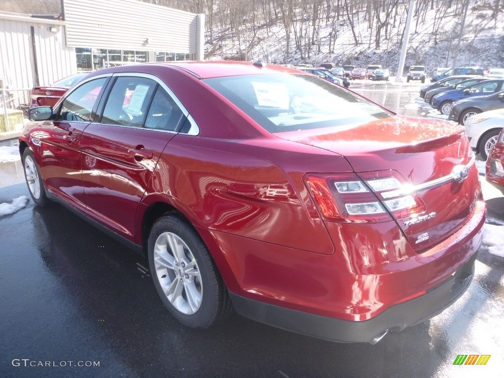 2019 Taurus SEL - Ruby Red / Charcoal Black photo #6