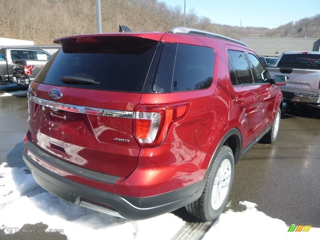 2019 Explorer XLT 4WD - Ruby Red / Medium Black photo #2