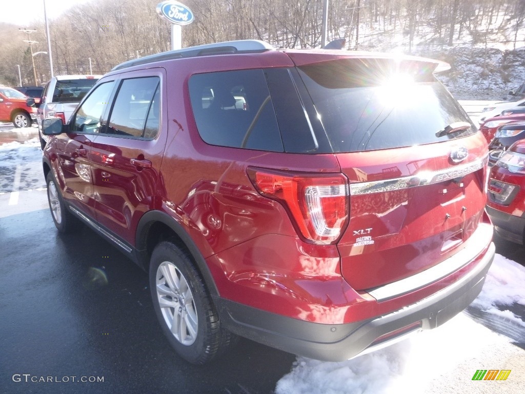 2019 Explorer XLT 4WD - Ruby Red / Medium Black photo #6