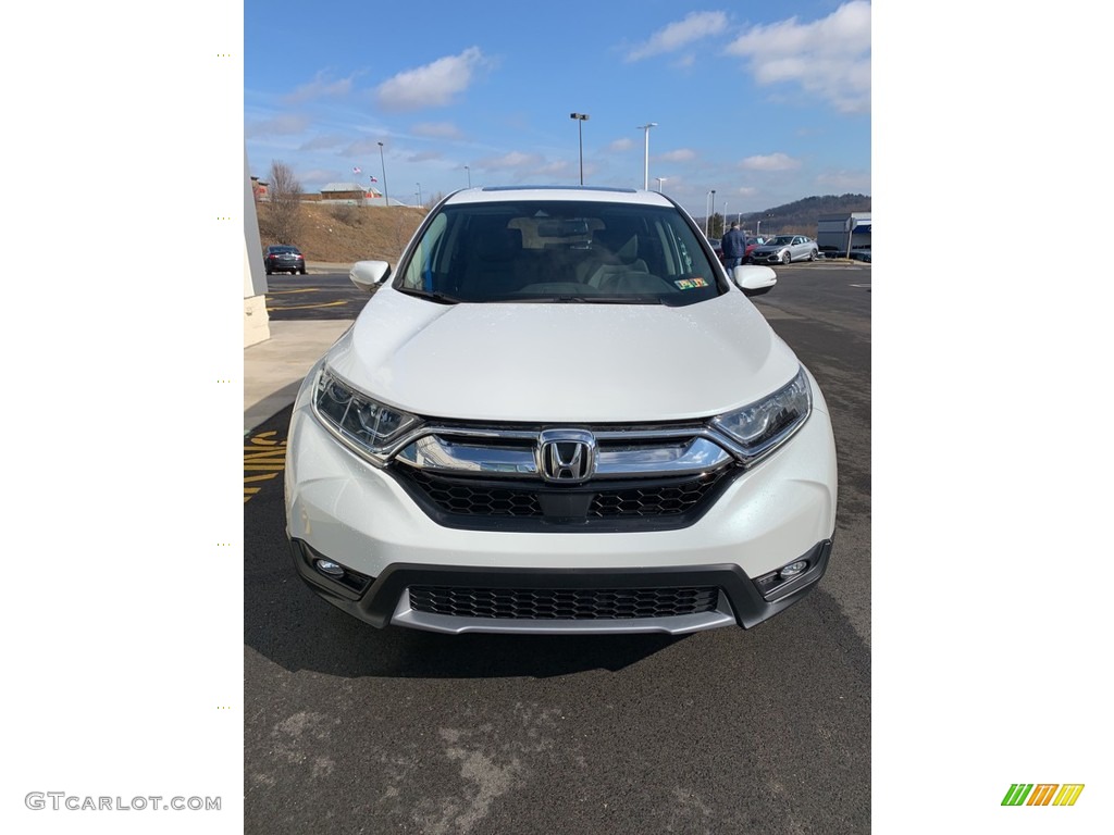 2019 CR-V EX-L AWD - Platinum White Pearl / Black photo #3