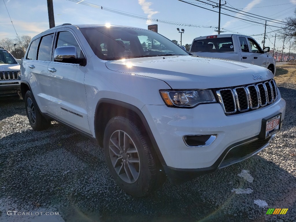 Bright White Jeep Grand Cherokee