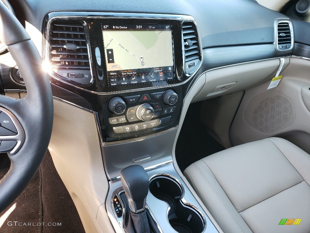 2019 Grand Cherokee Limited 4x4 - Bright White / Light Frost Beige/Black photo #4