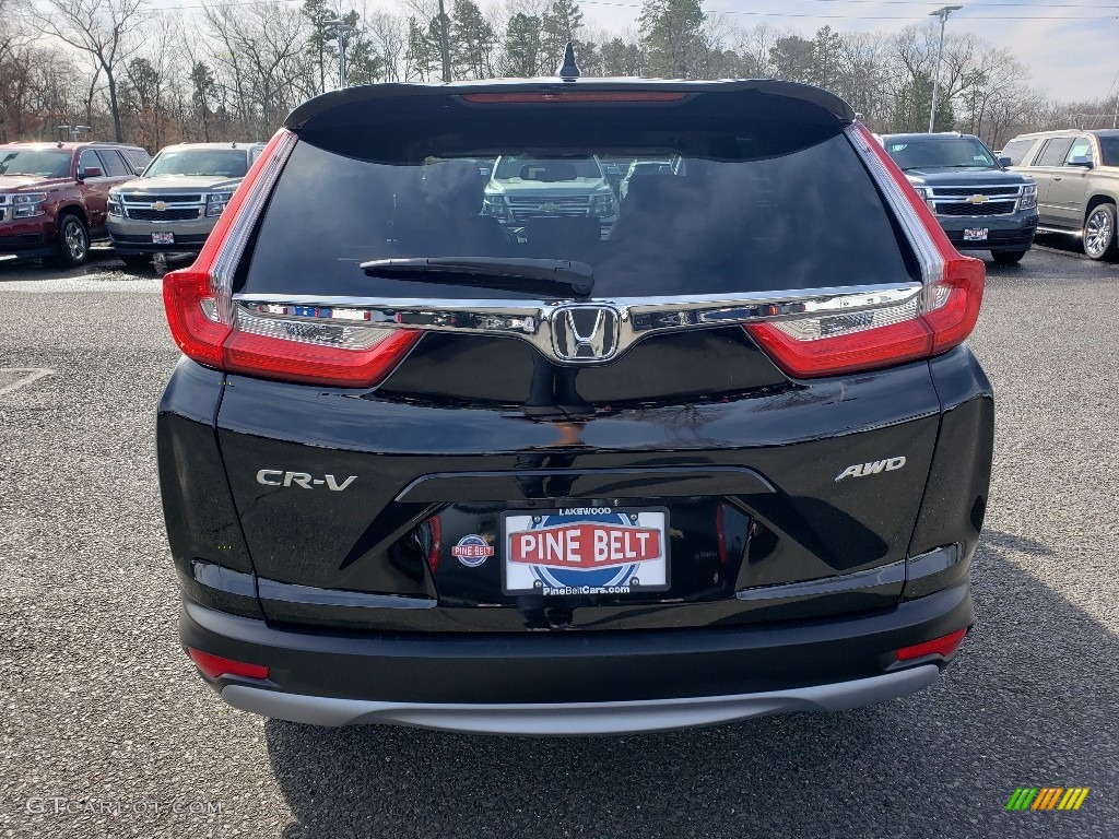 2019 CR-V EX-L AWD - Crystal Black Pearl / Black photo #6