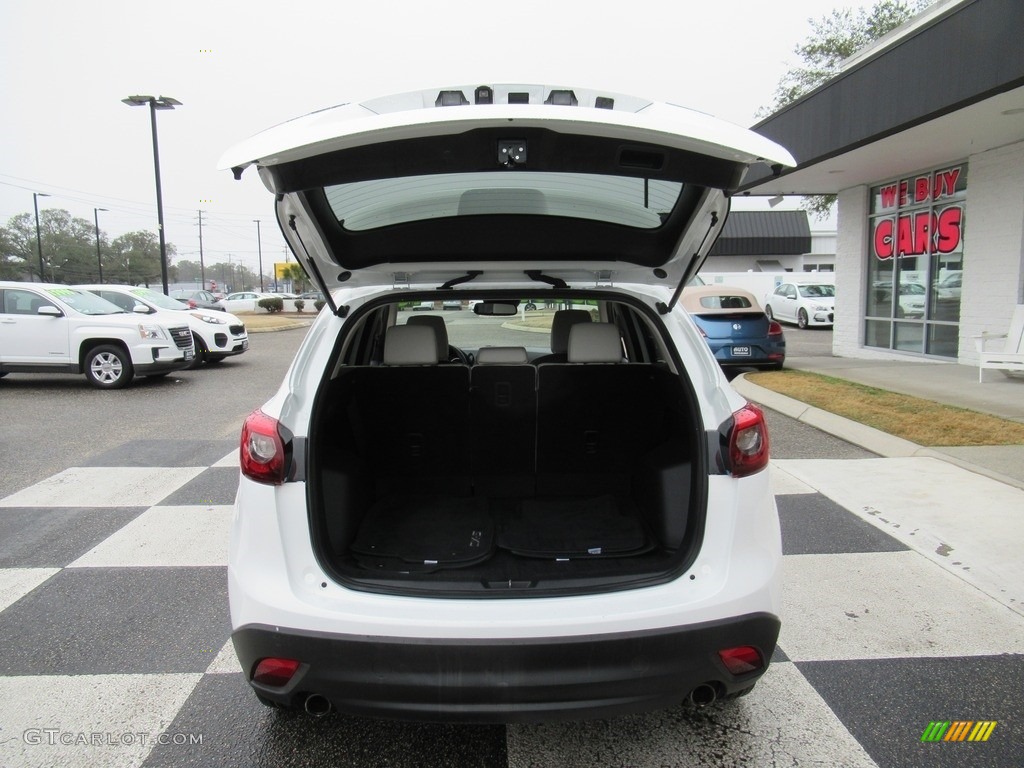 2016 CX-5 Grand Touring AWD - Crystal White Pearl Mica / Parchment photo #5