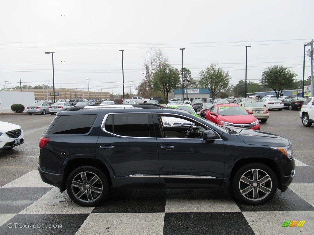 2018 Acadia Denali AWD - Blue Steel Metallic / Cocoa/Shale photo #3