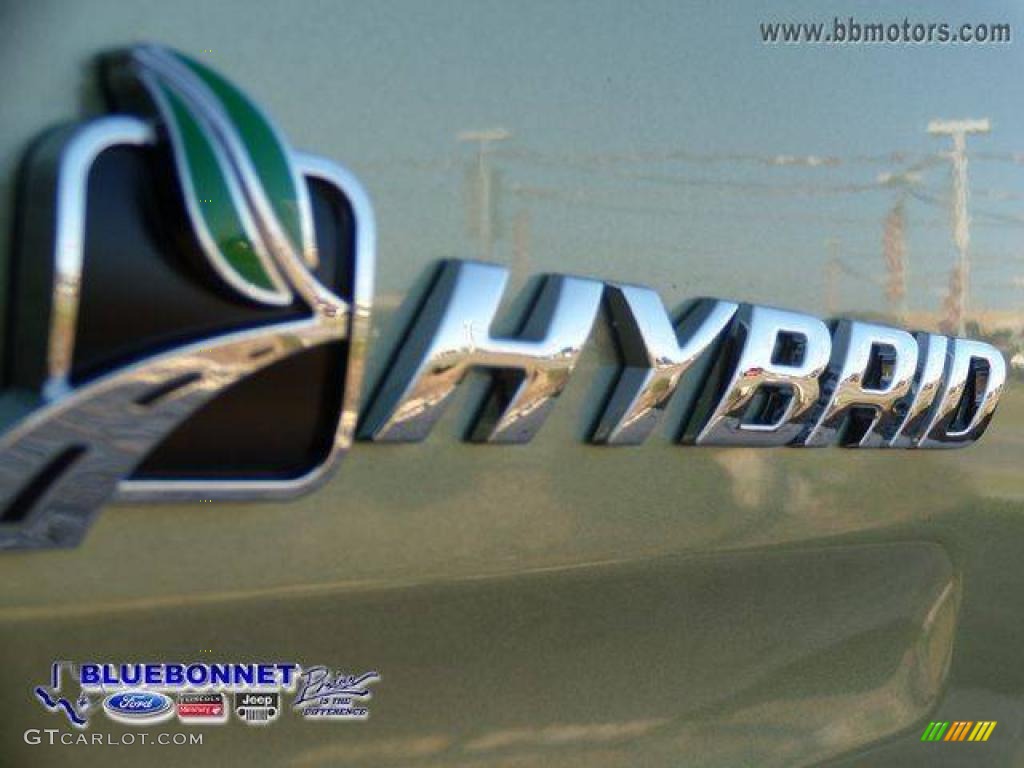 2009 Escape Hybrid - Kiwi Green Metallic / Stone photo #30