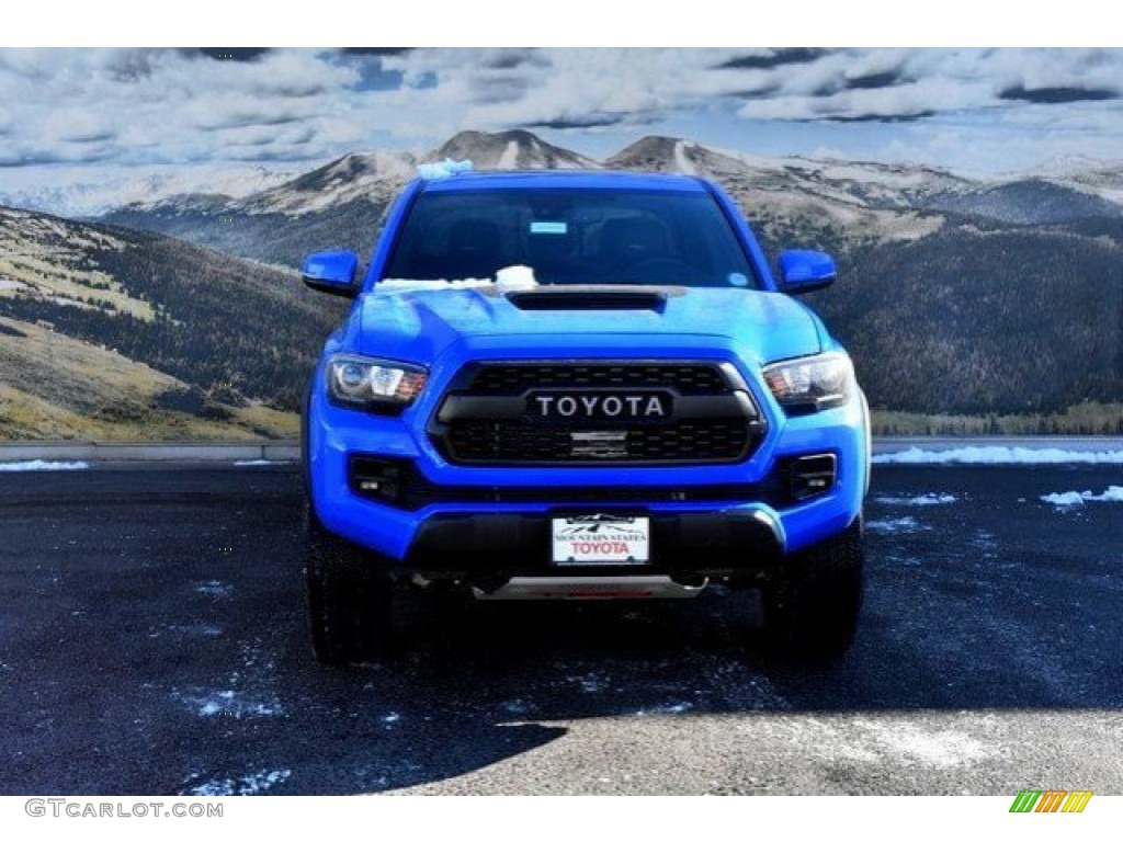 2019 Tacoma TRD Pro Double Cab 4x4 - Voodoo Blue / Black photo #2