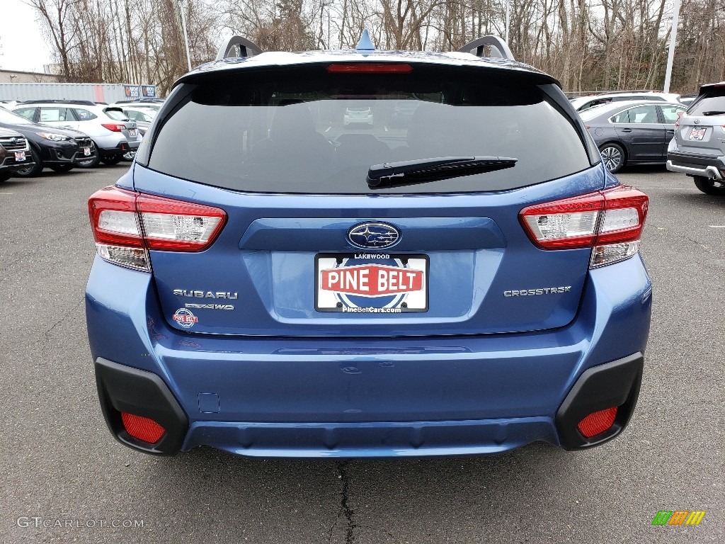 2019 Crosstrek 2.0i Premium - Quartz Blue Pearl / Gray photo #5