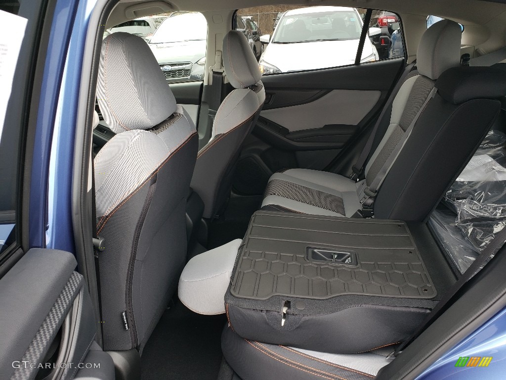 2019 Crosstrek 2.0i Premium - Quartz Blue Pearl / Gray photo #6