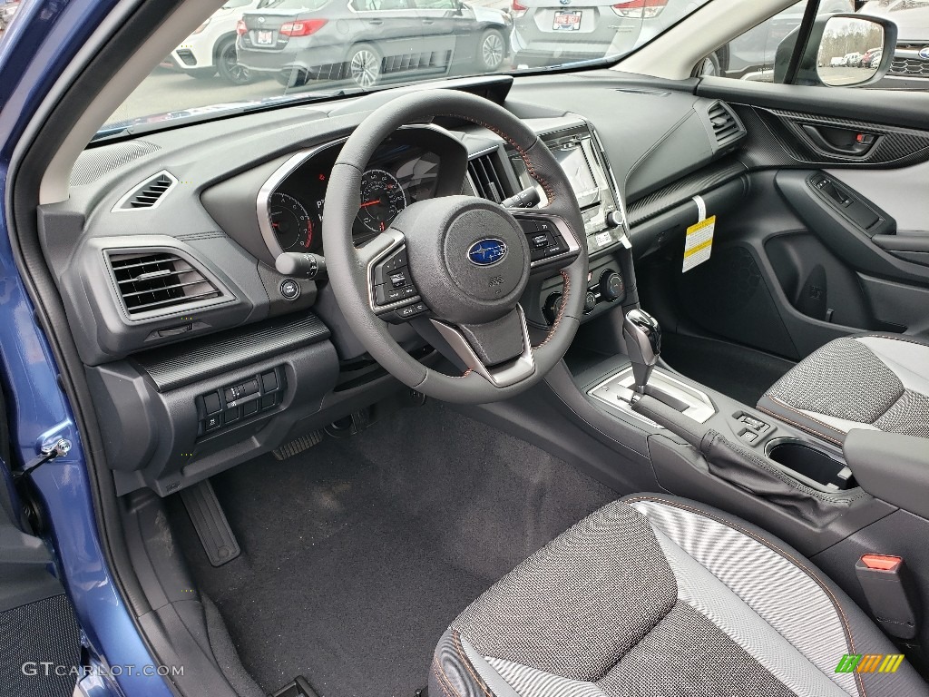 2019 Crosstrek 2.0i Premium - Quartz Blue Pearl / Gray photo #7