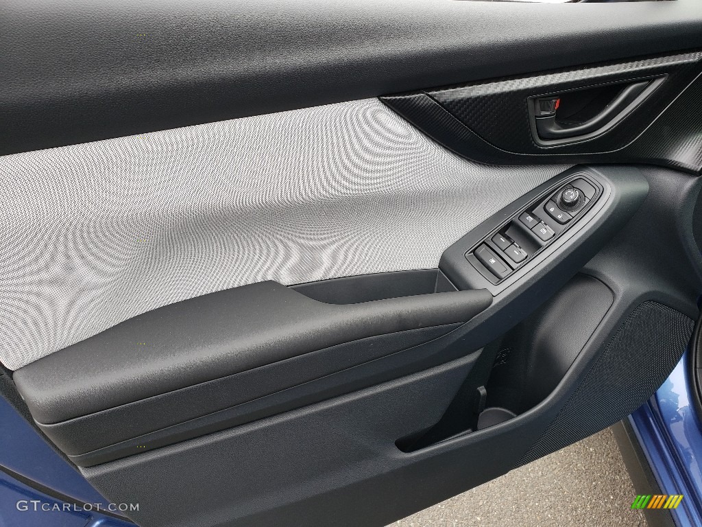 2019 Crosstrek 2.0i Premium - Quartz Blue Pearl / Gray photo #8