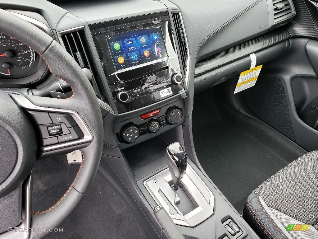 2019 Crosstrek 2.0i Premium - Quartz Blue Pearl / Gray photo #10