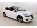 2013 Aspen White Nissan Sentra SR  photo #1